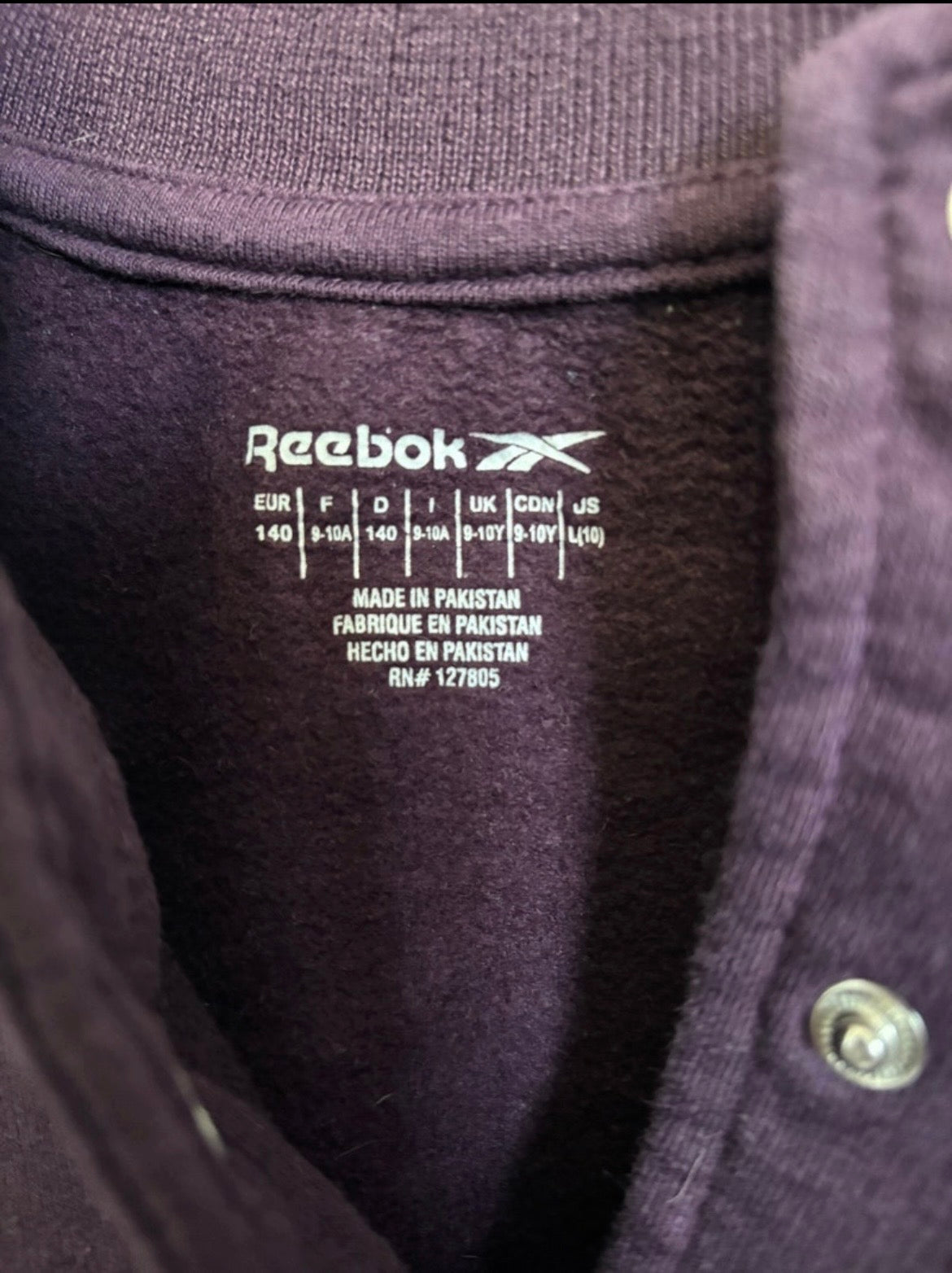 Kids Reebok Tracksuit