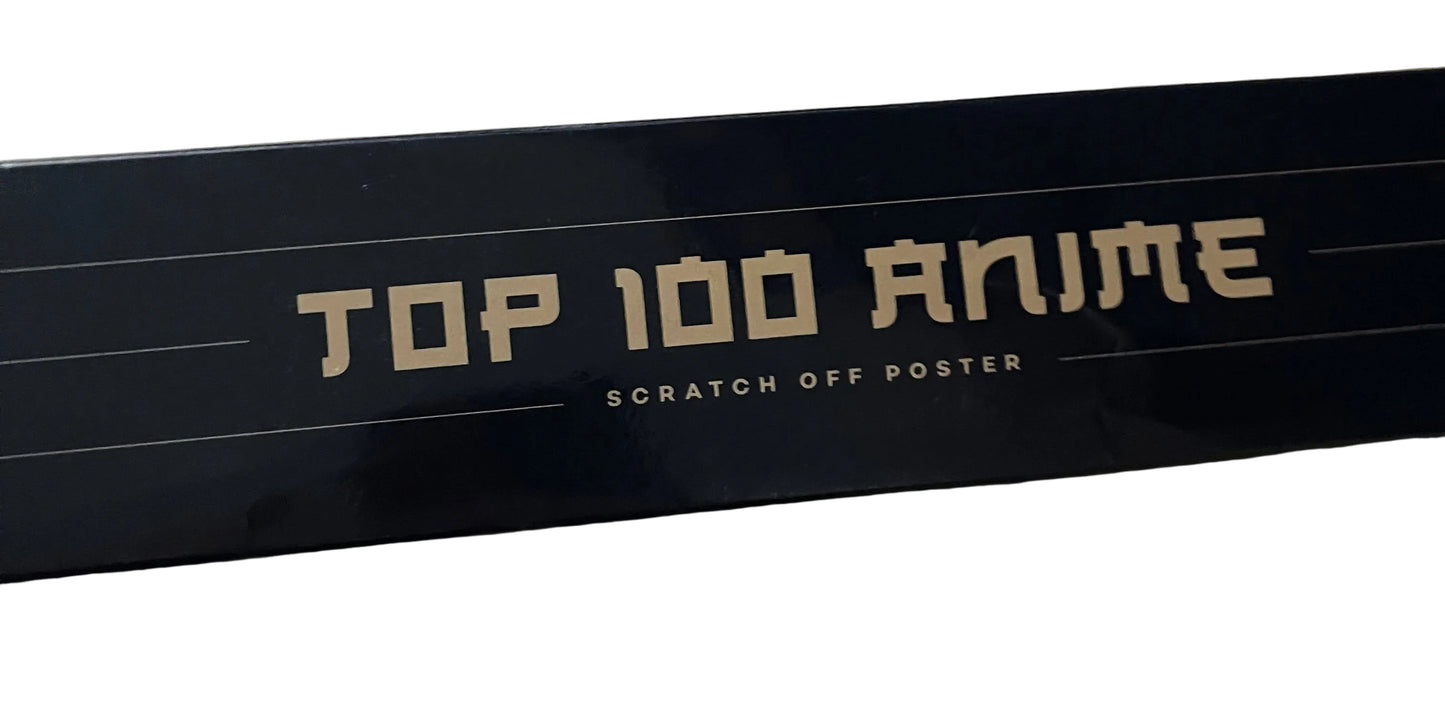 Anime Scratch Poster