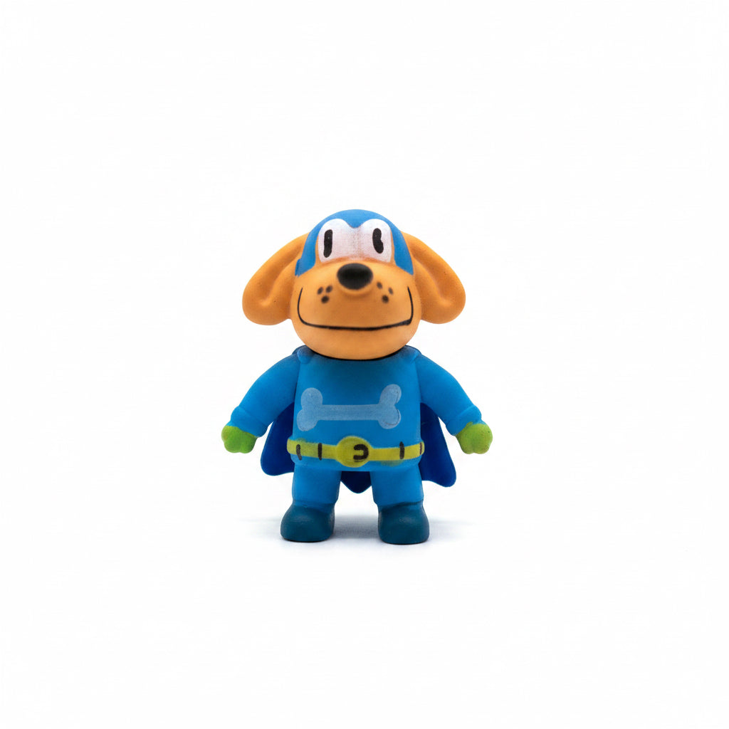 3D Dog Man Erasers