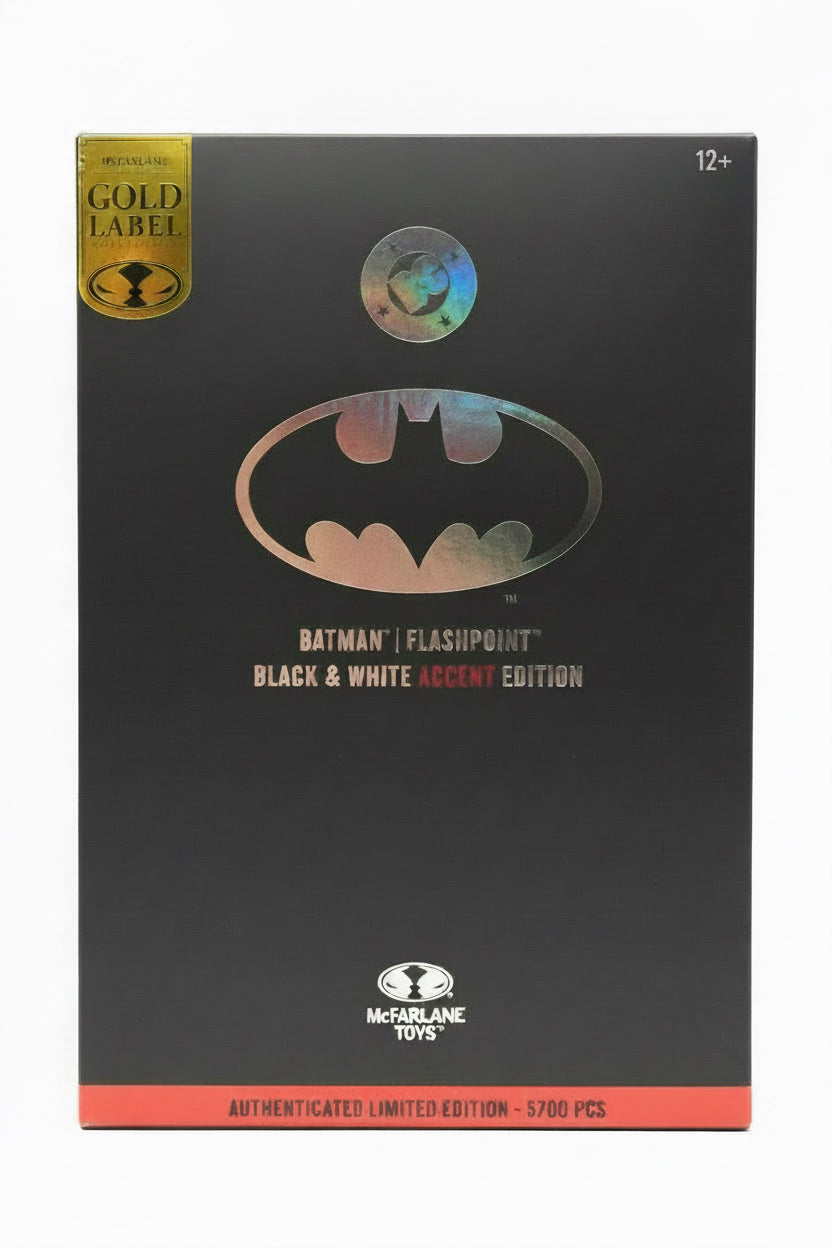 Gold Label Batman Flashpoint Black & White Accent Edition