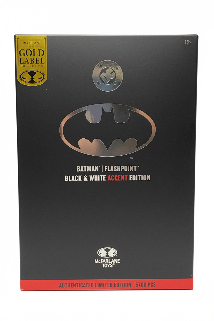 Gold Label Batman Flashpoint Black & White Accent Edition