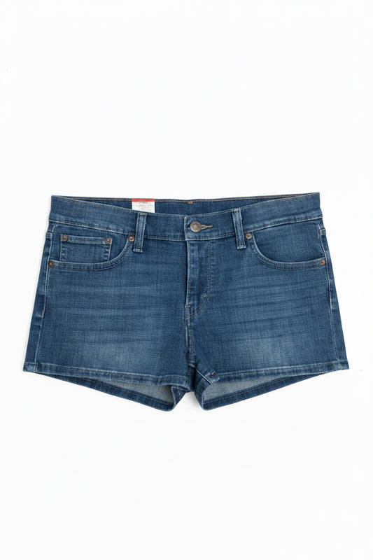 Levi's Blue "Shorty Shorts"