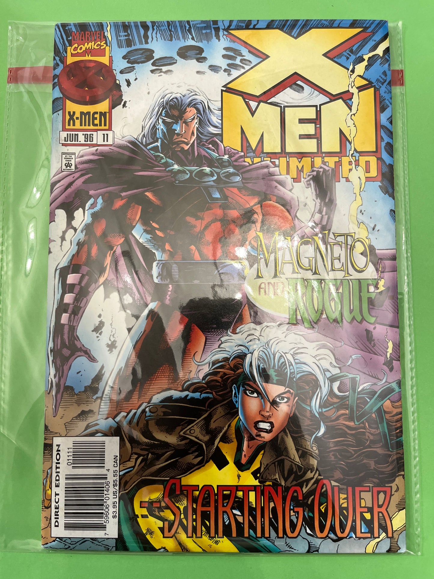X-Men Unlimited Magneto & Rogue Starting Over #11