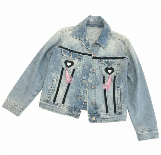 Re-Purposed Denim -  Girls Jacket