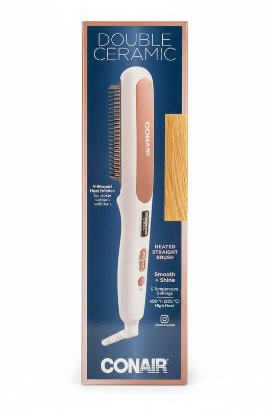 Conair Double Ceramic Straightening Brush