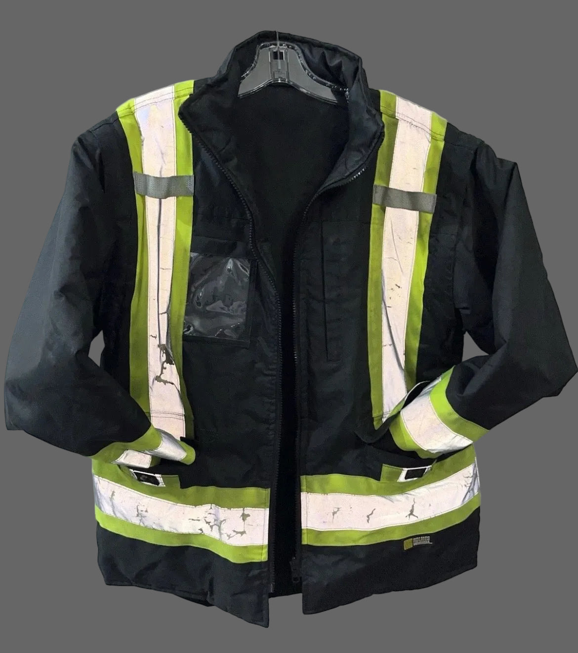 Workwear High Visibility 7-in-1 Reversible Safety Jacket