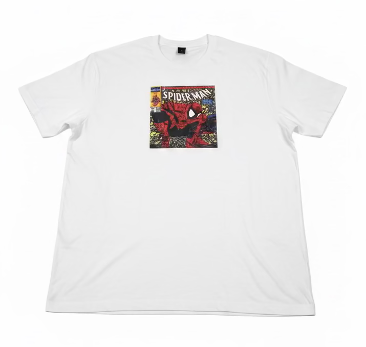 White Spider Man T-Shirt