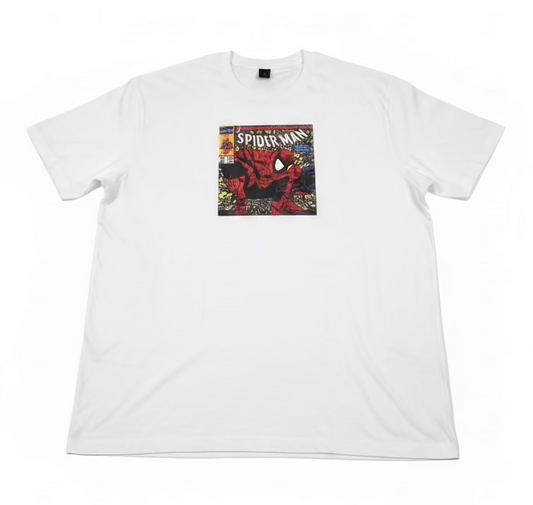 White Spider Man T-Shirt
