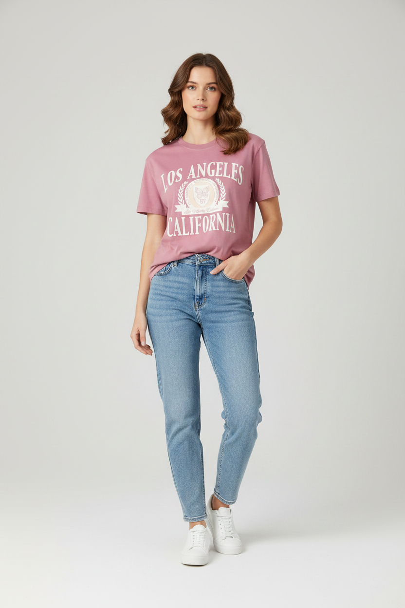 Pink Blue Notes T-shirt