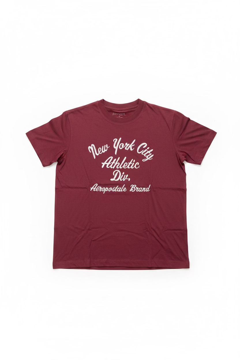 Burgundy bluenotes shirt