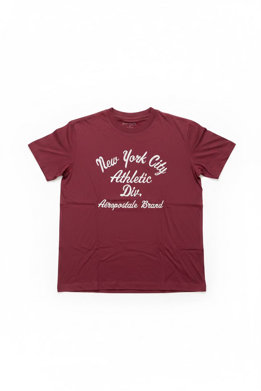 Burgundy bluenotes shirt