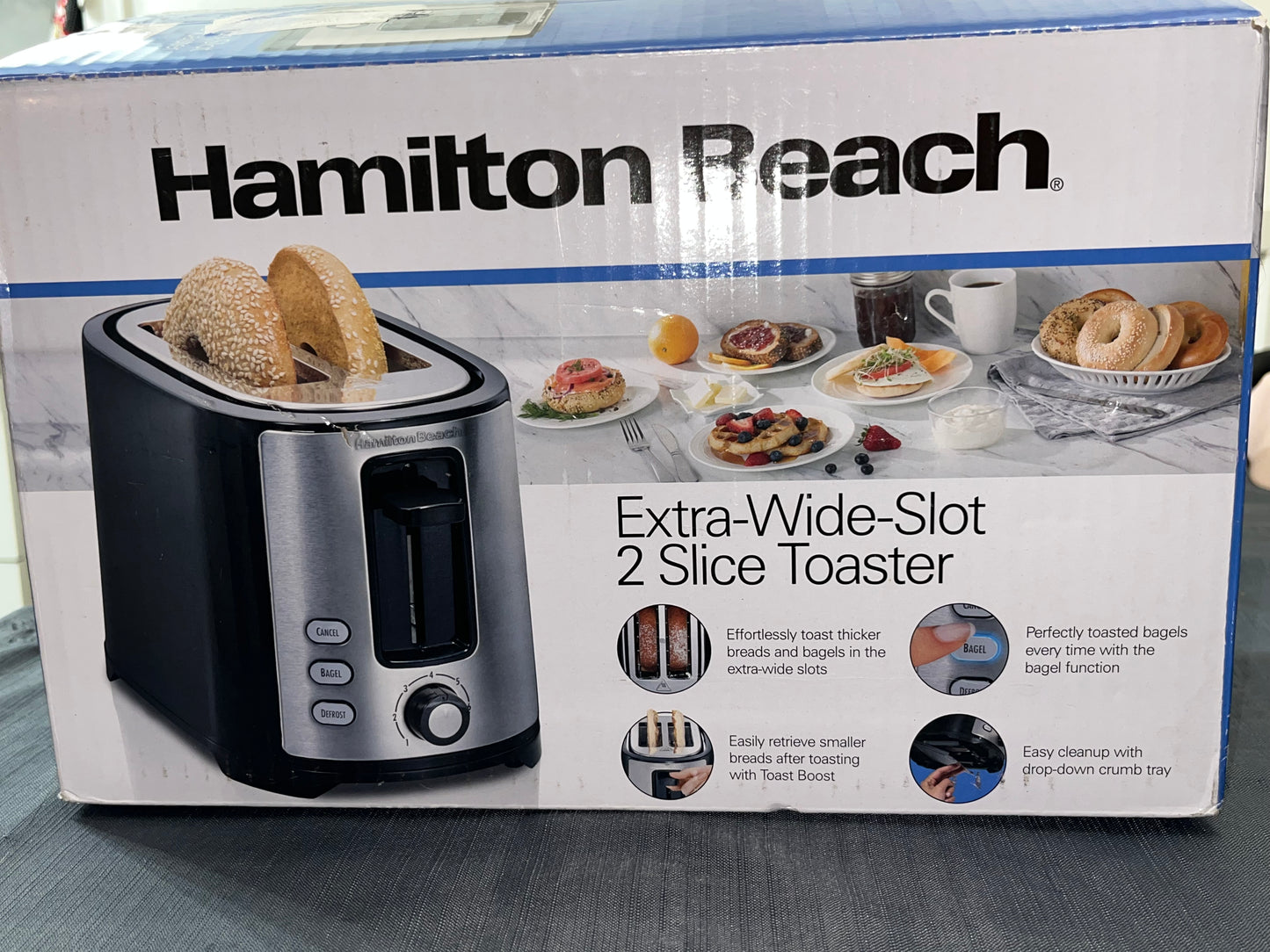 Hamilton Beach Extra-Wide 2 Slice Toaster