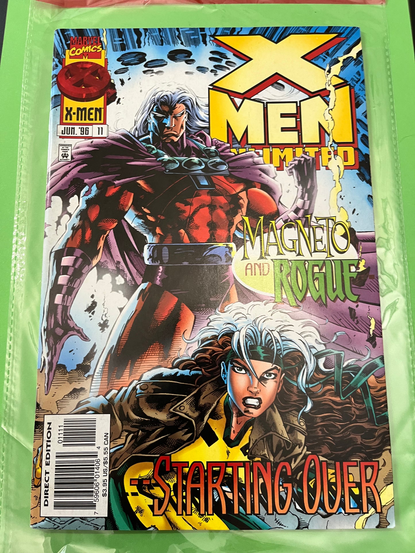 X-Men Unlimited Magneto & Rogue Starting Over #11