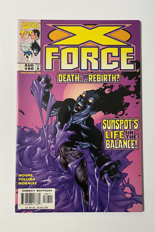 Marvel Comics X-Force "The Fire Within" #80-1998
