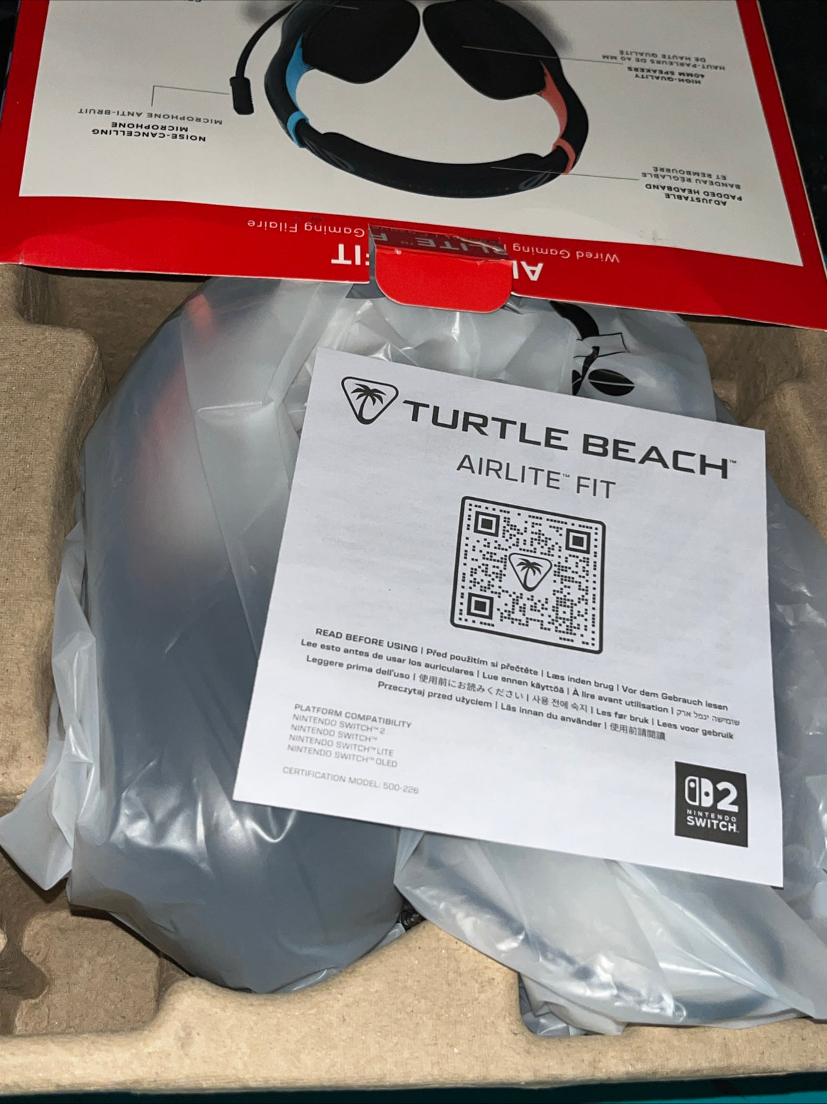 Turtle Beach Airlite Fit Wired Gaming Headset