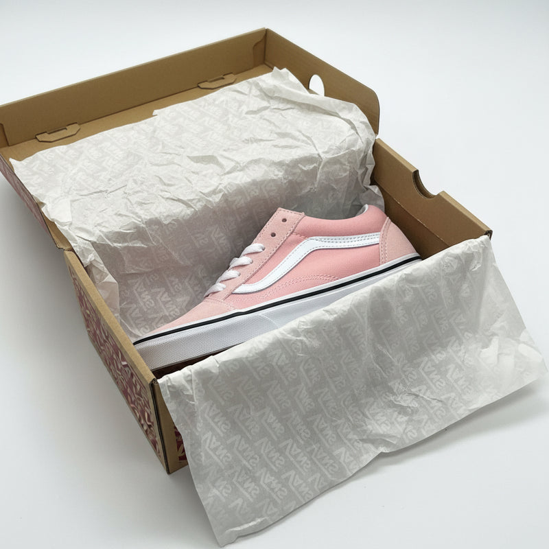 Vans Old Skool Powder Pink/ True White - Juniors, Kids sizes