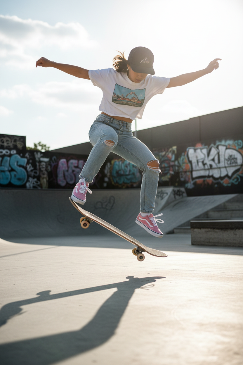 Vans Old Skool Powder Pink/ True White - Juniors, Kids sizes