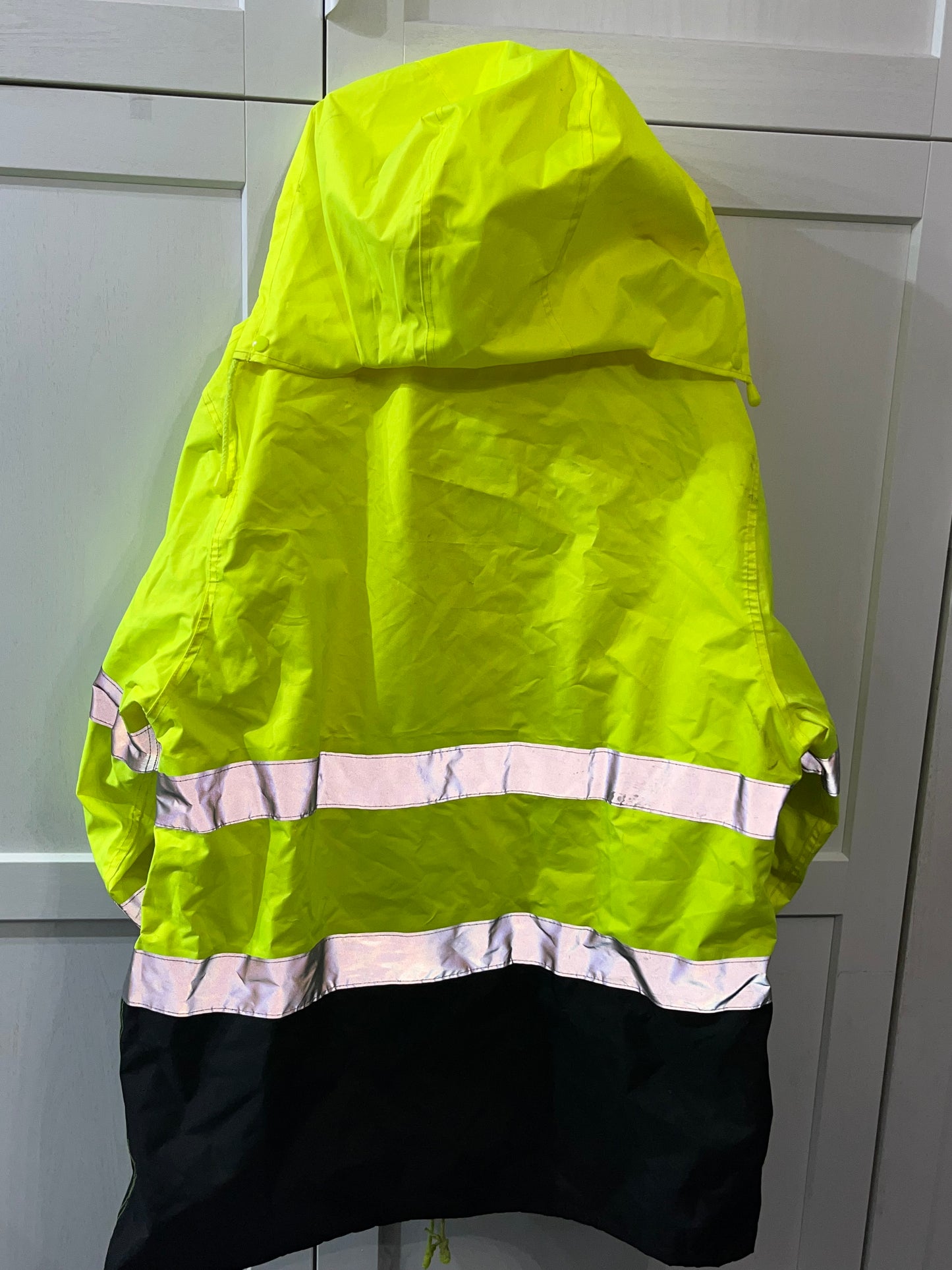 2pcs - High Visability Bib Coveralls Jacket XL