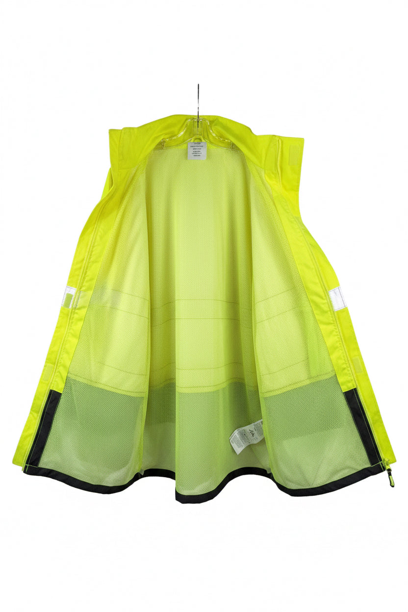 2pcs - High Visability Bib Coveralls Jacket XL