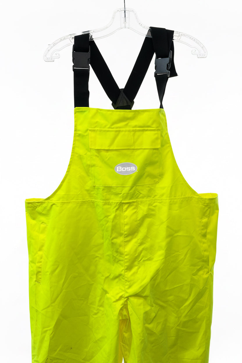 2pcs - High Visability Bib Coveralls Jacket XL