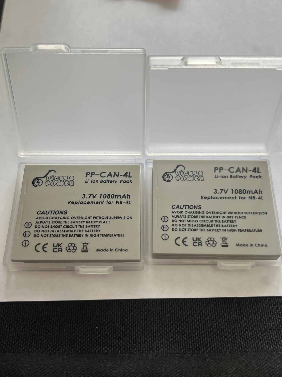 Canon Camera dual USB battery charger kit