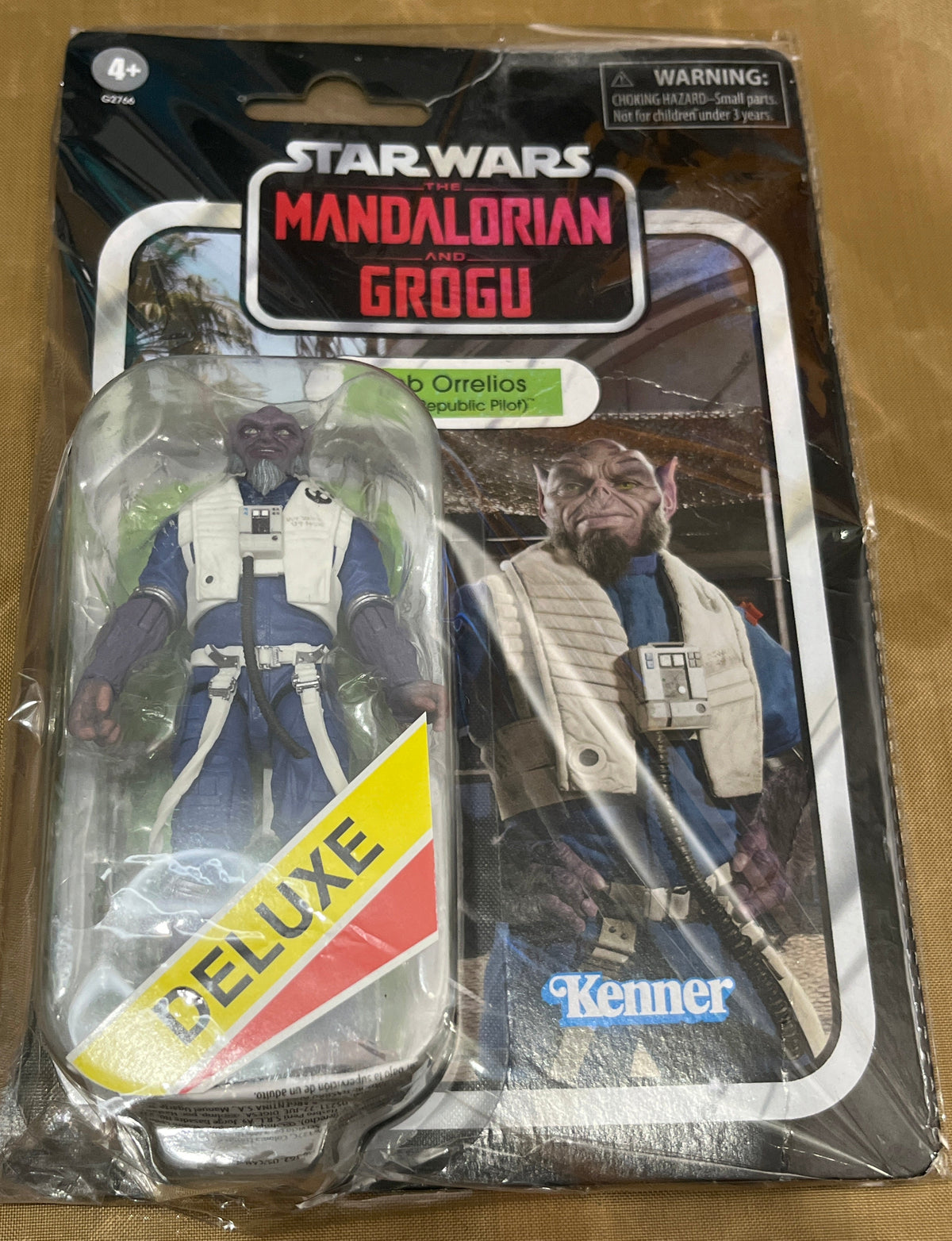 Zeb Orrelios (New Republic Pilot) Star Wars Mandalorian & Grogu Action Figure
