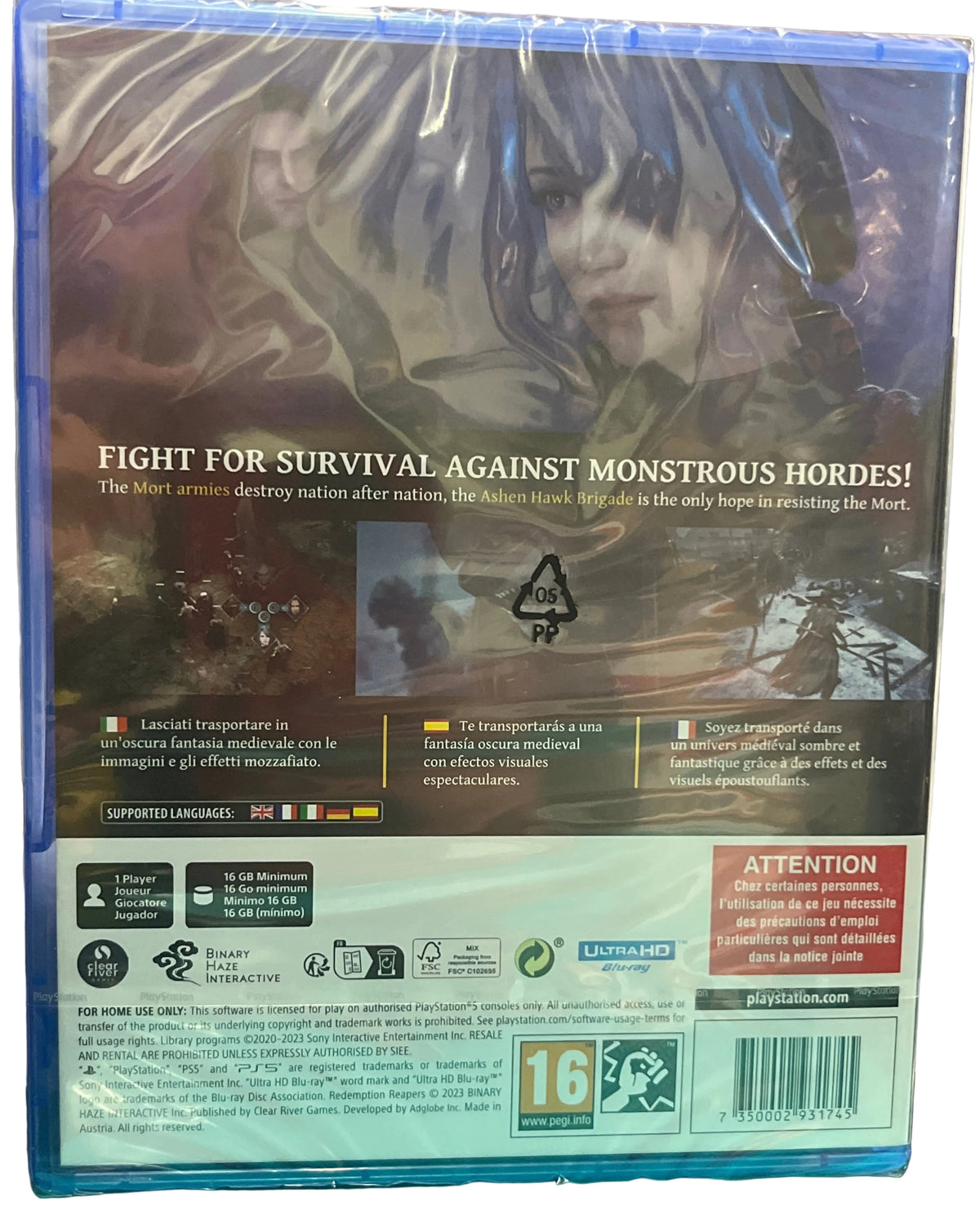PS5 Redemption Reapers Video Game