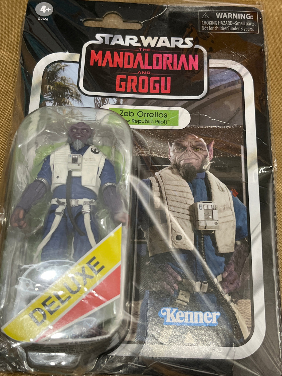 Zeb Orrelios (New Republic Pilot) Star Wars Mandalorian & Grogu Action Figure